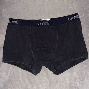 Teamm8 Teammate Black Trunks Boxer Briefs